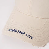 Zoe "Share Your Life" Structure Cap